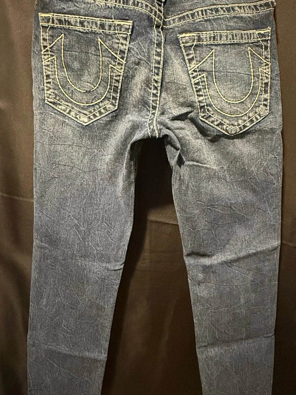 True Religion Slim Men's Denim Jeans in Faded Blue